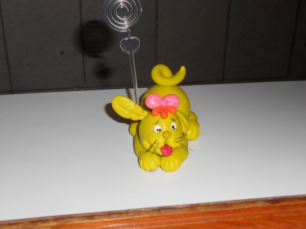 PORTA RECADOS CACHORRINHO VERDE