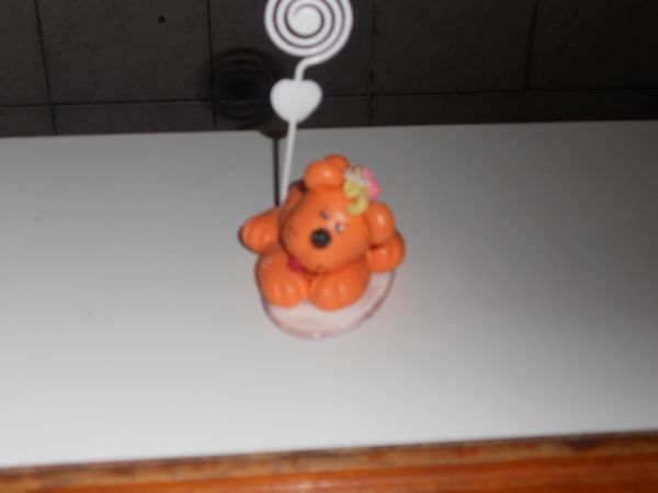 PORTA RECADOS URSINHO LARANJA